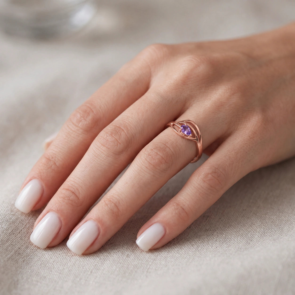 Rose Gold Amethyst — Violante