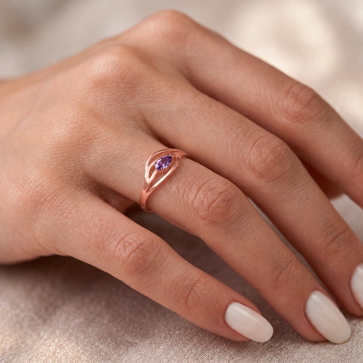 Rose Gold Amethyst — Violante