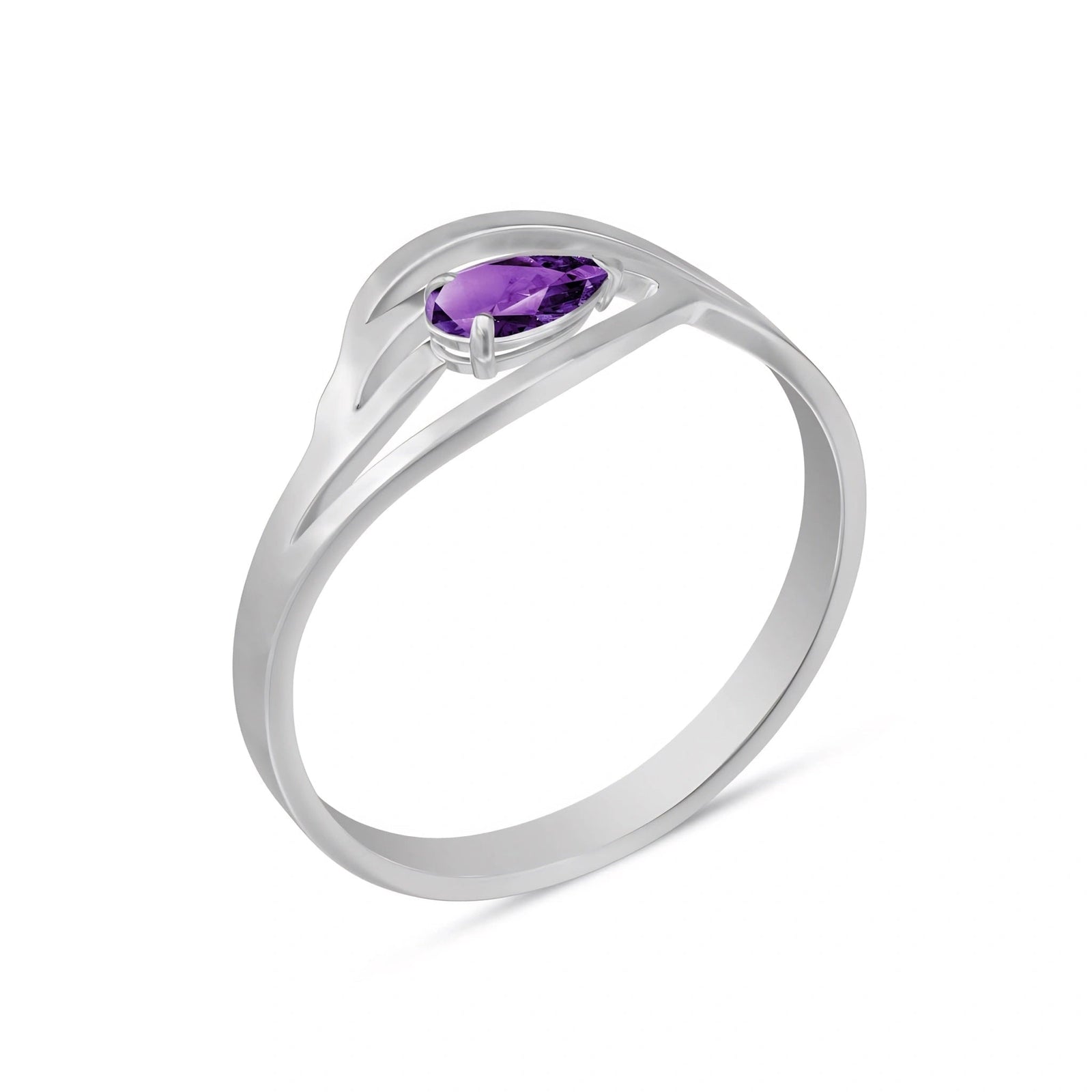 White Gold Amethyst — Violante