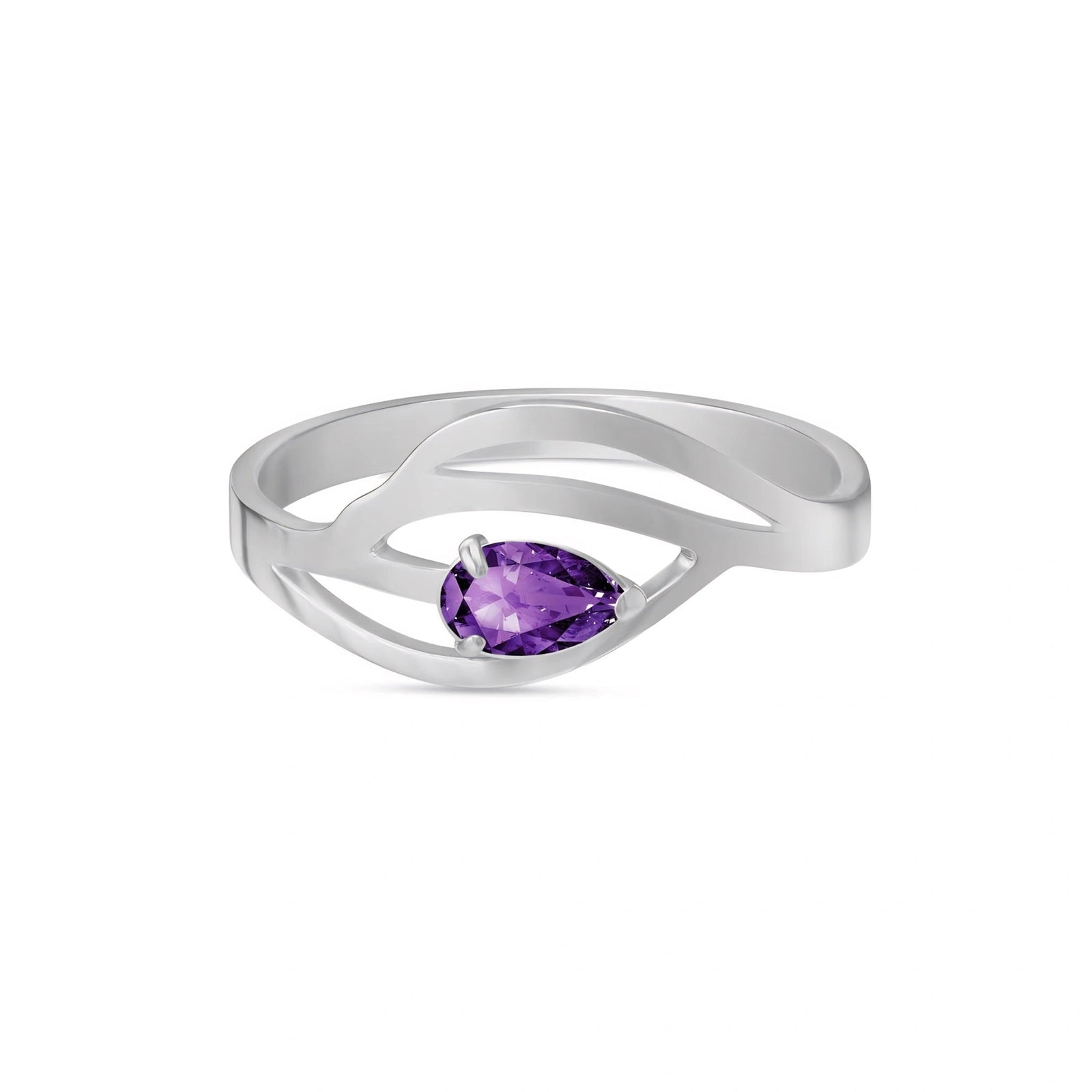 White Gold Amethyst — Violante