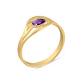 Yellow Gold Amethyst — Violante