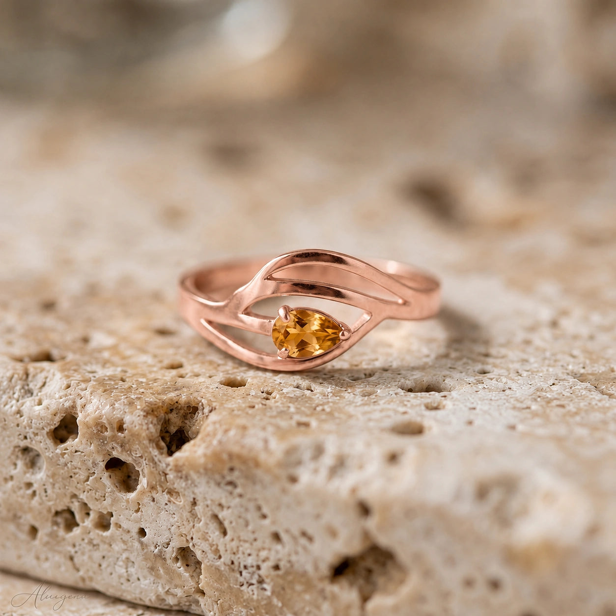 Rose Gold Citrine — Violante