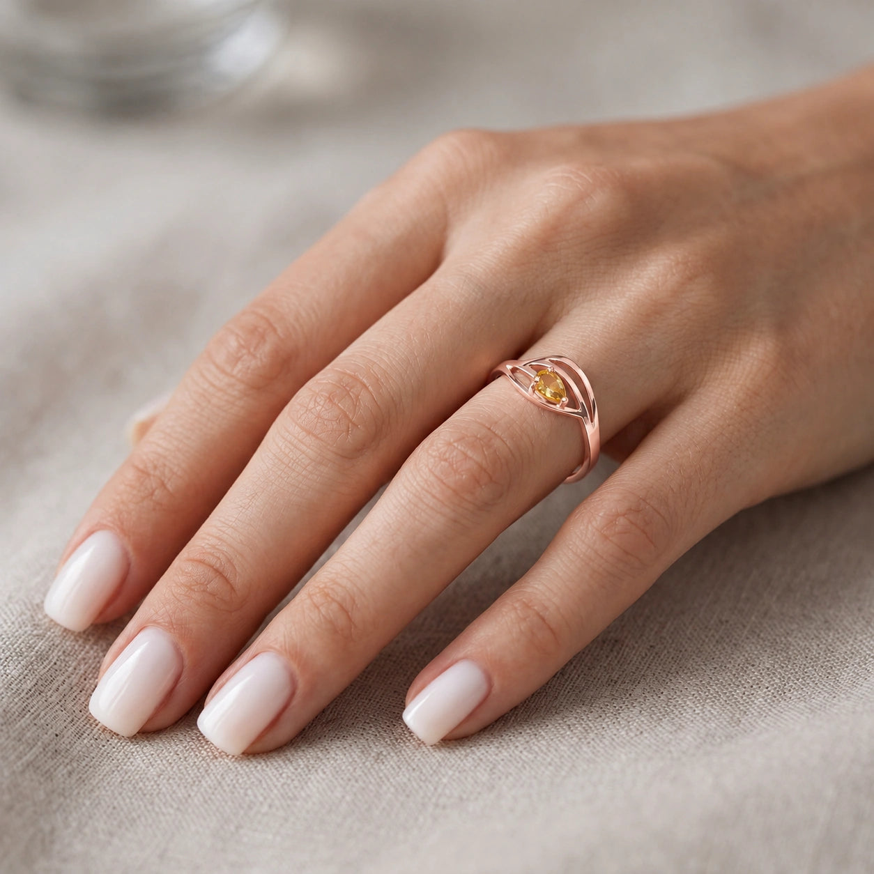 Rose Gold Citrine — Violante