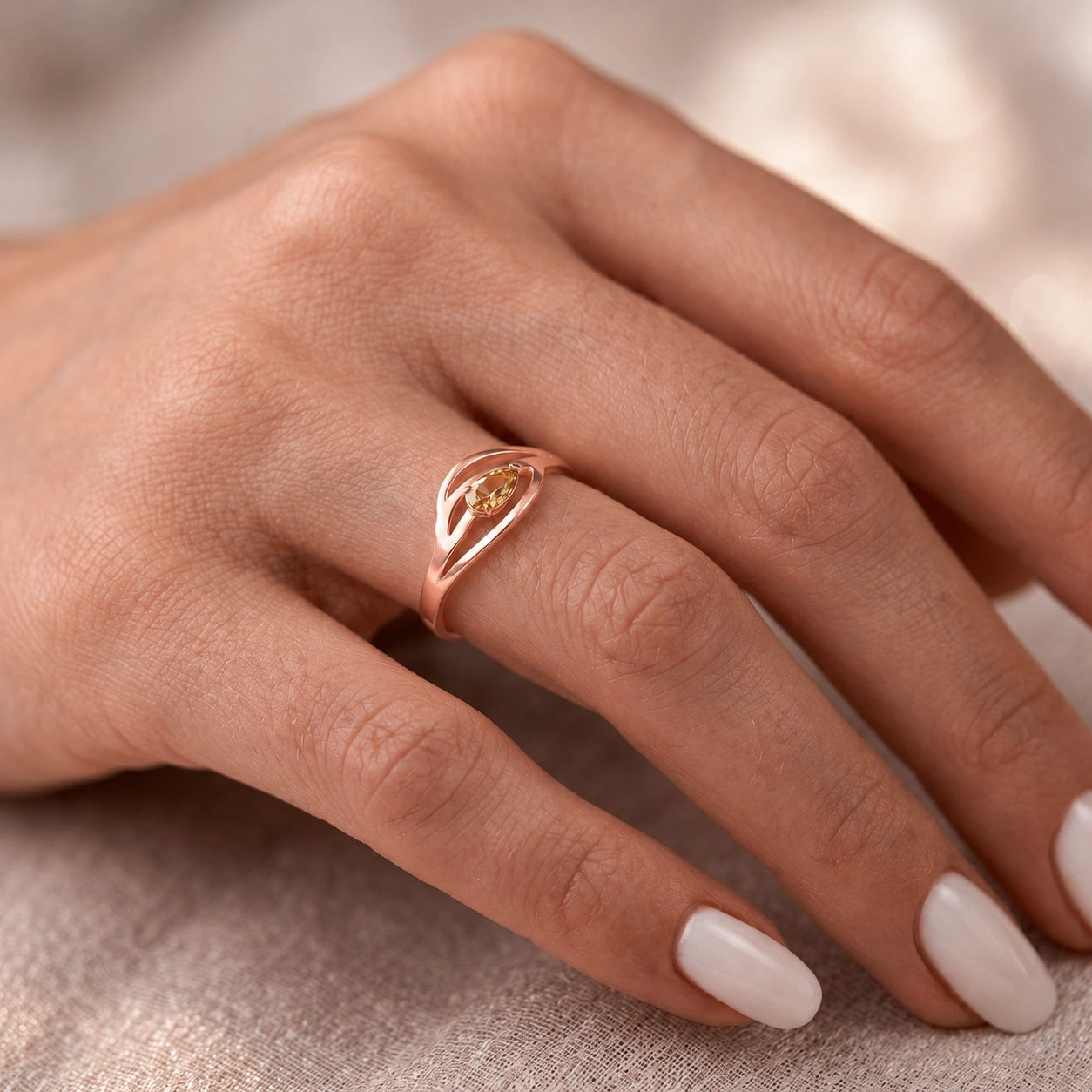 Rose Gold Citrine — Violante