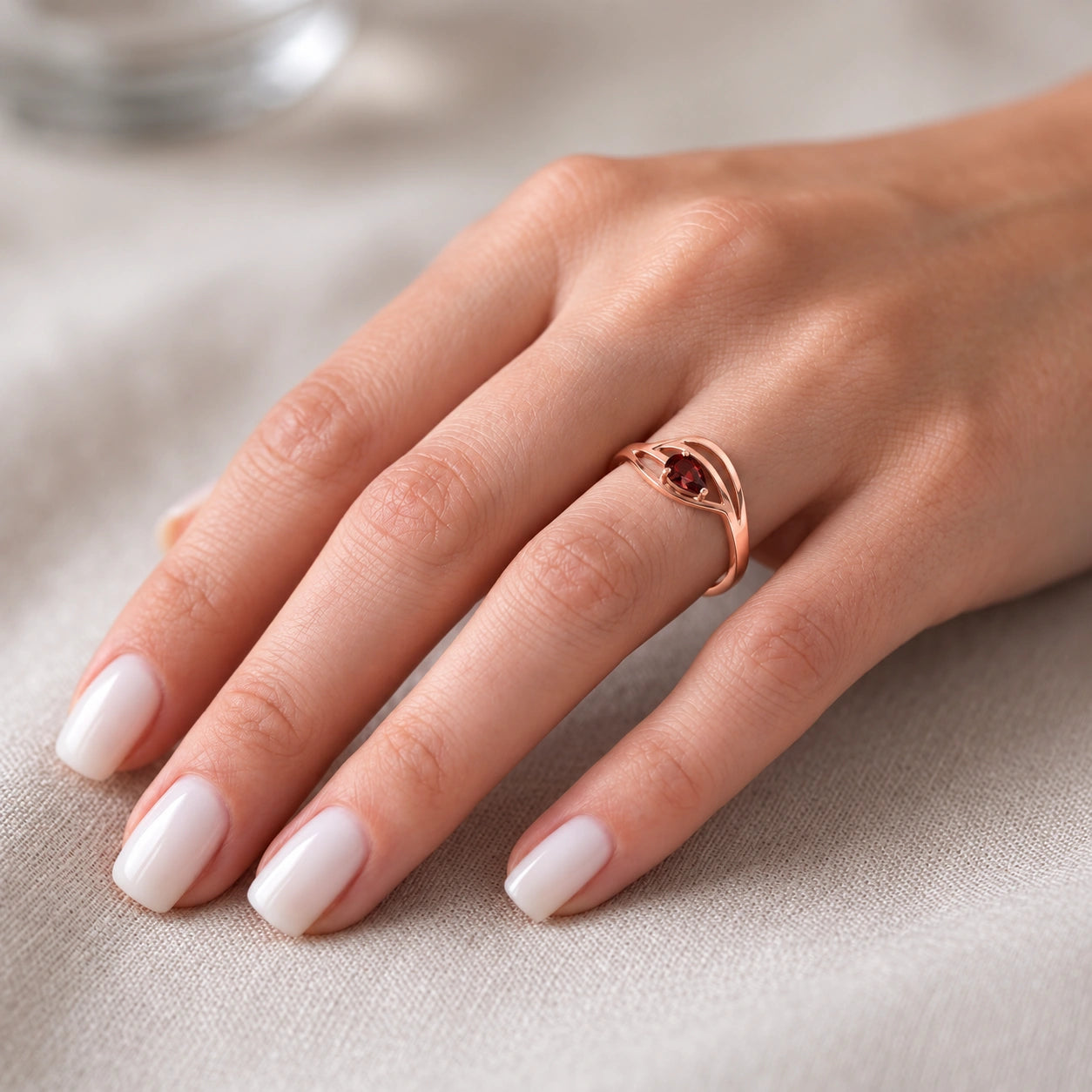Rose Gold Garnet — Violante