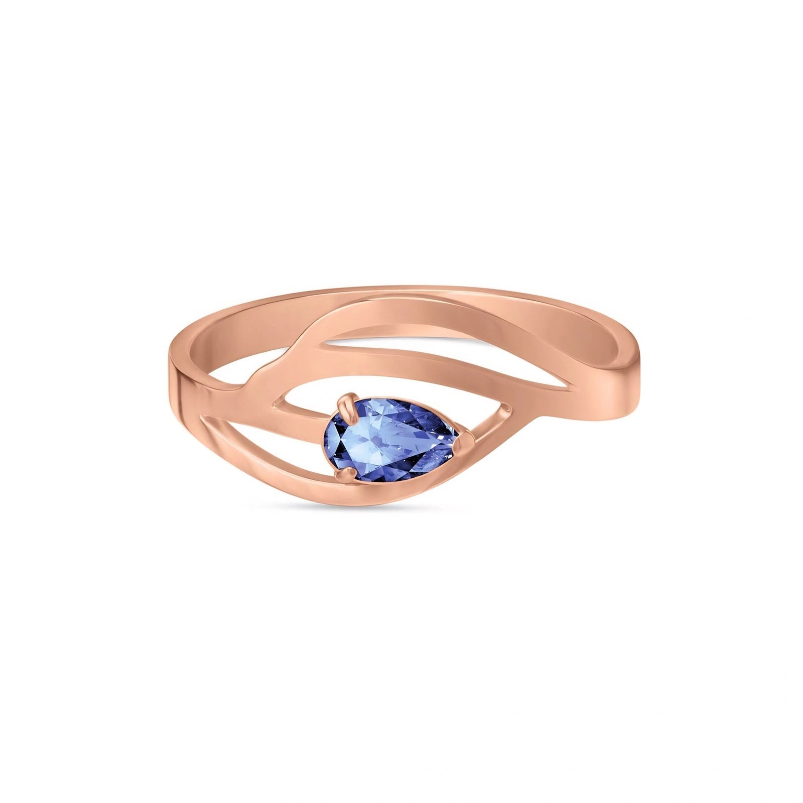Rose Gold Tanzanite — Violante