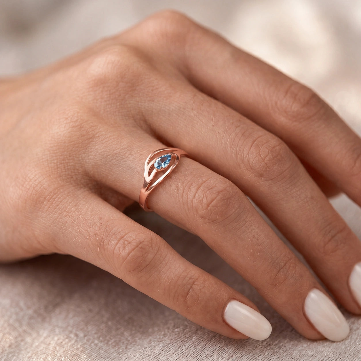 Rose Gold Tanzanite — Violante