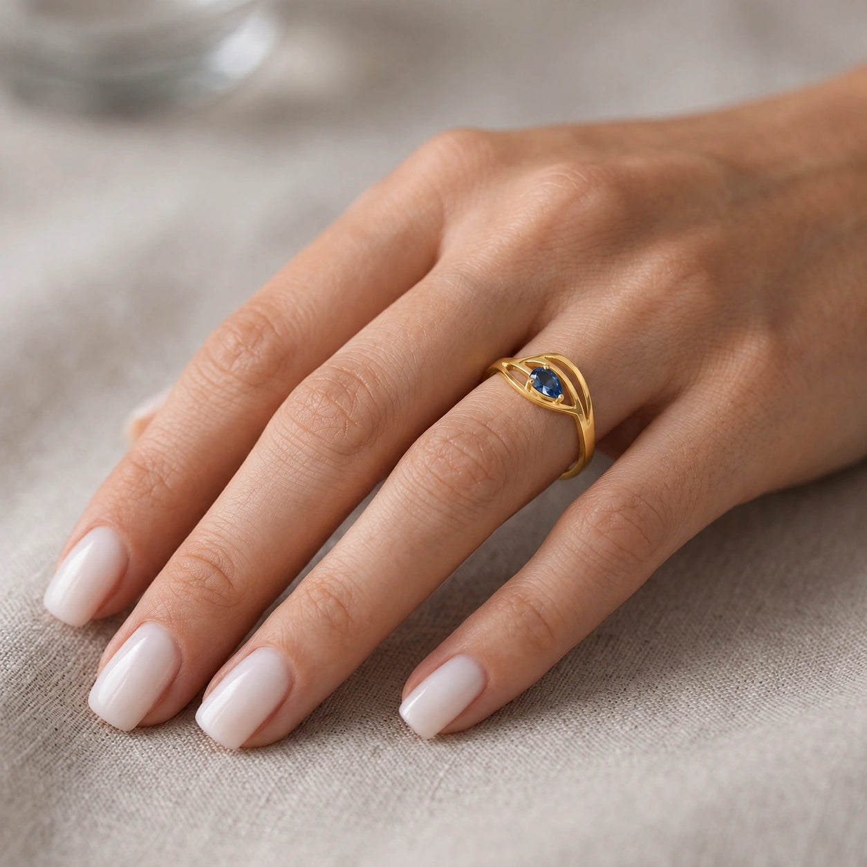 Yellow Gold Tanzanite — Violante
