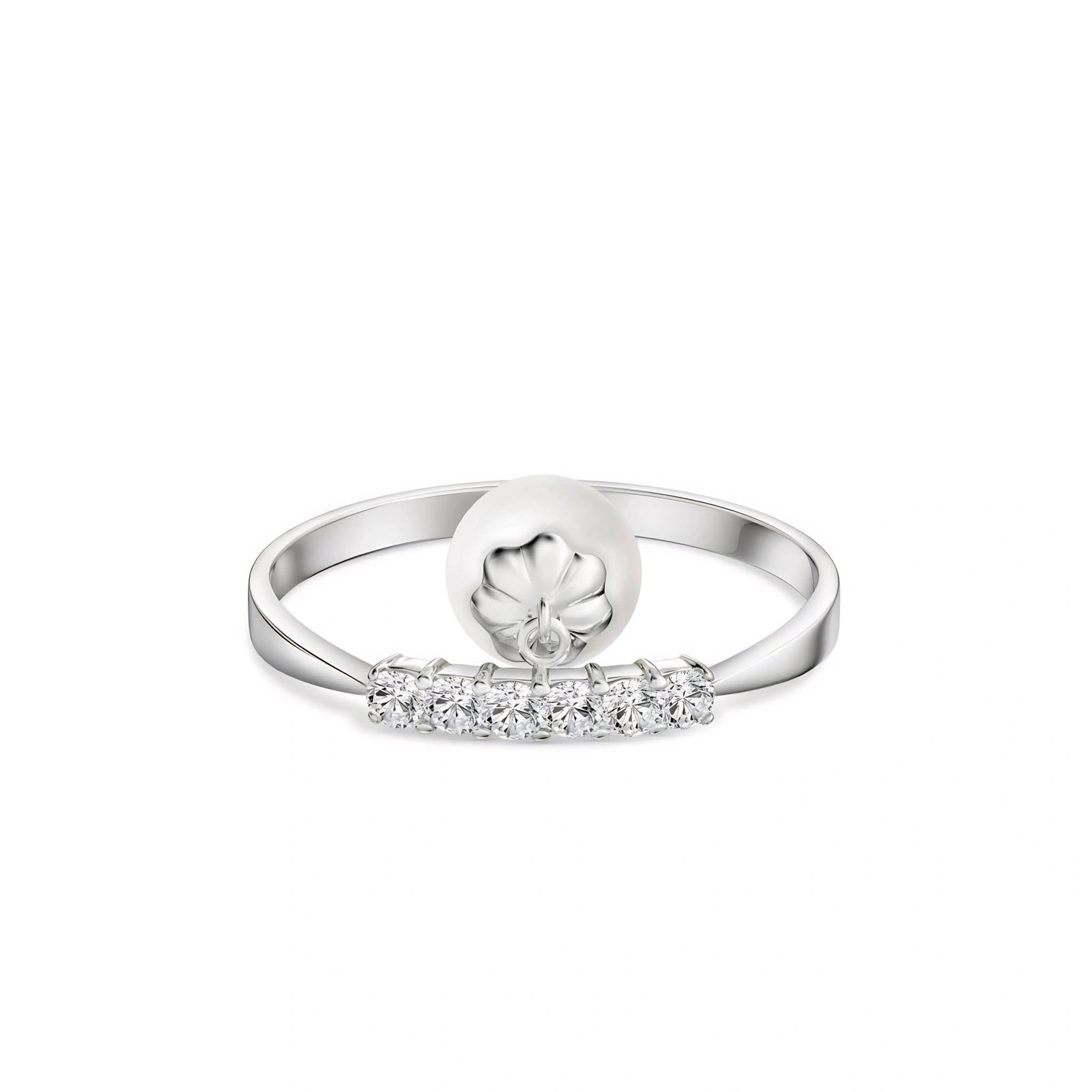 White Gold Pearl & Diamond — Vitalba