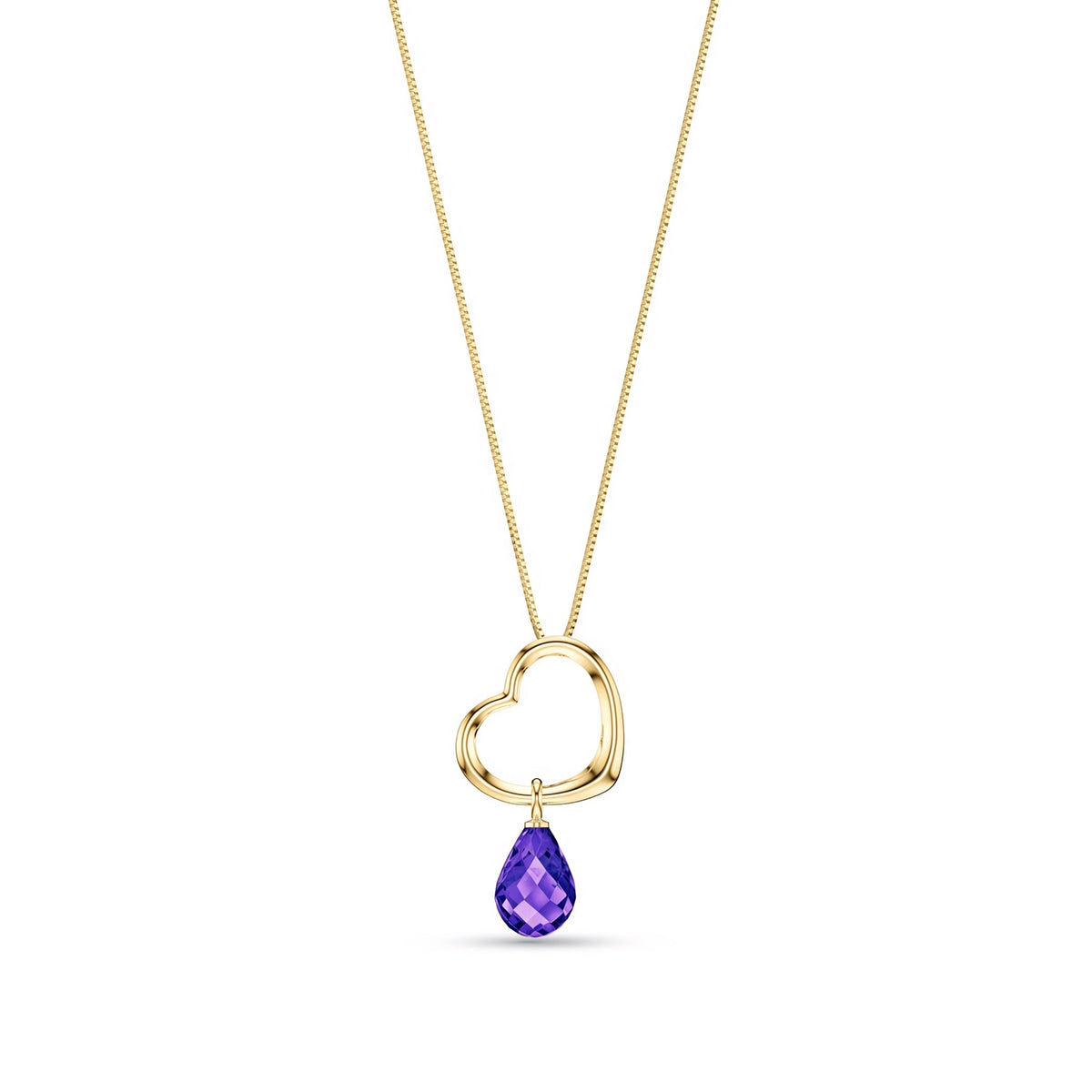 Yellow Gold Celeste Pendant Necklace Pearl 10K — Giuseppa