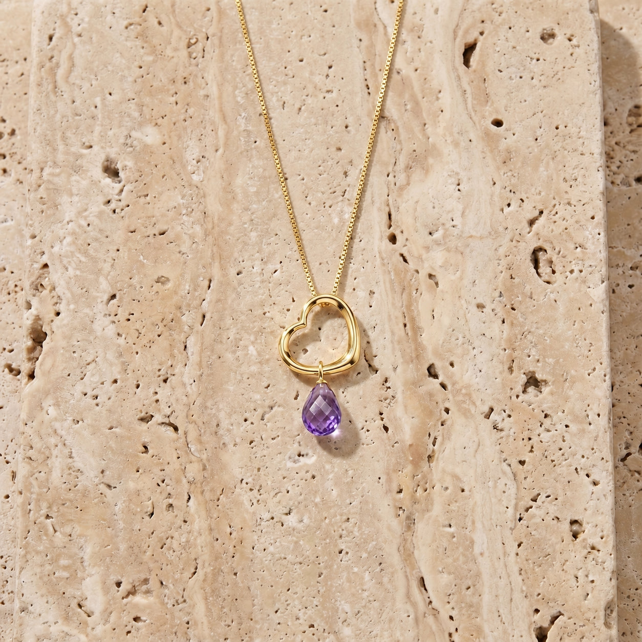 Yellow Gold Celeste Pendant Necklace Pearl 10K — Giuseppa