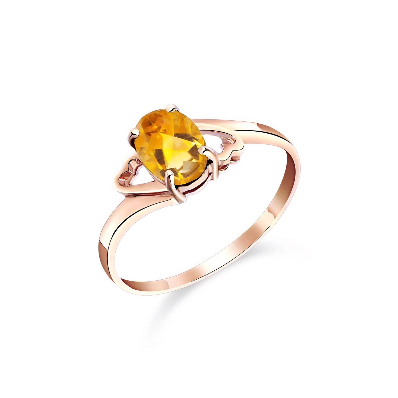 Rose Gold Classic Ring Ruby 10K — Altea