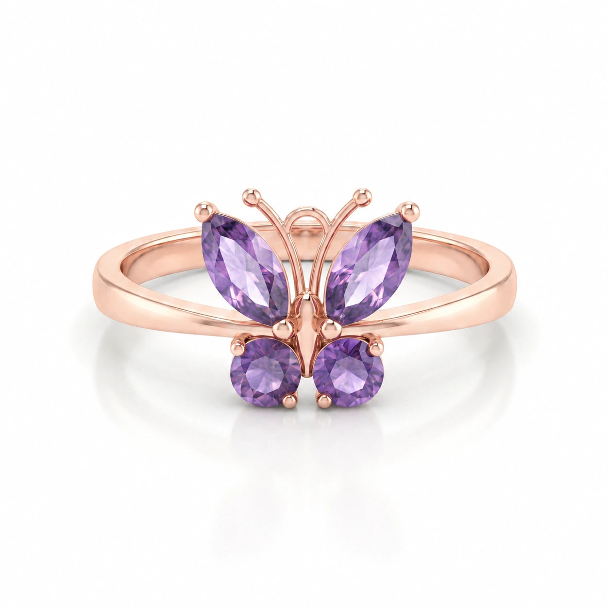 Rose Gold Amethyst — Zenaide