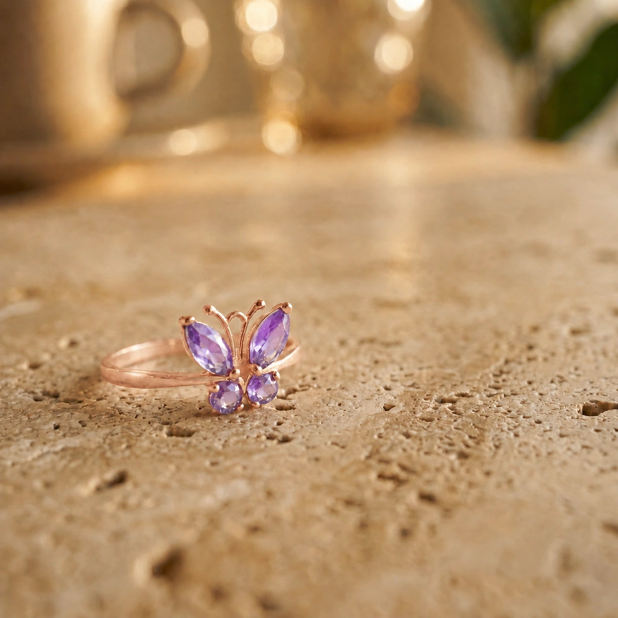 Rose Gold Amethyst — Zenaide