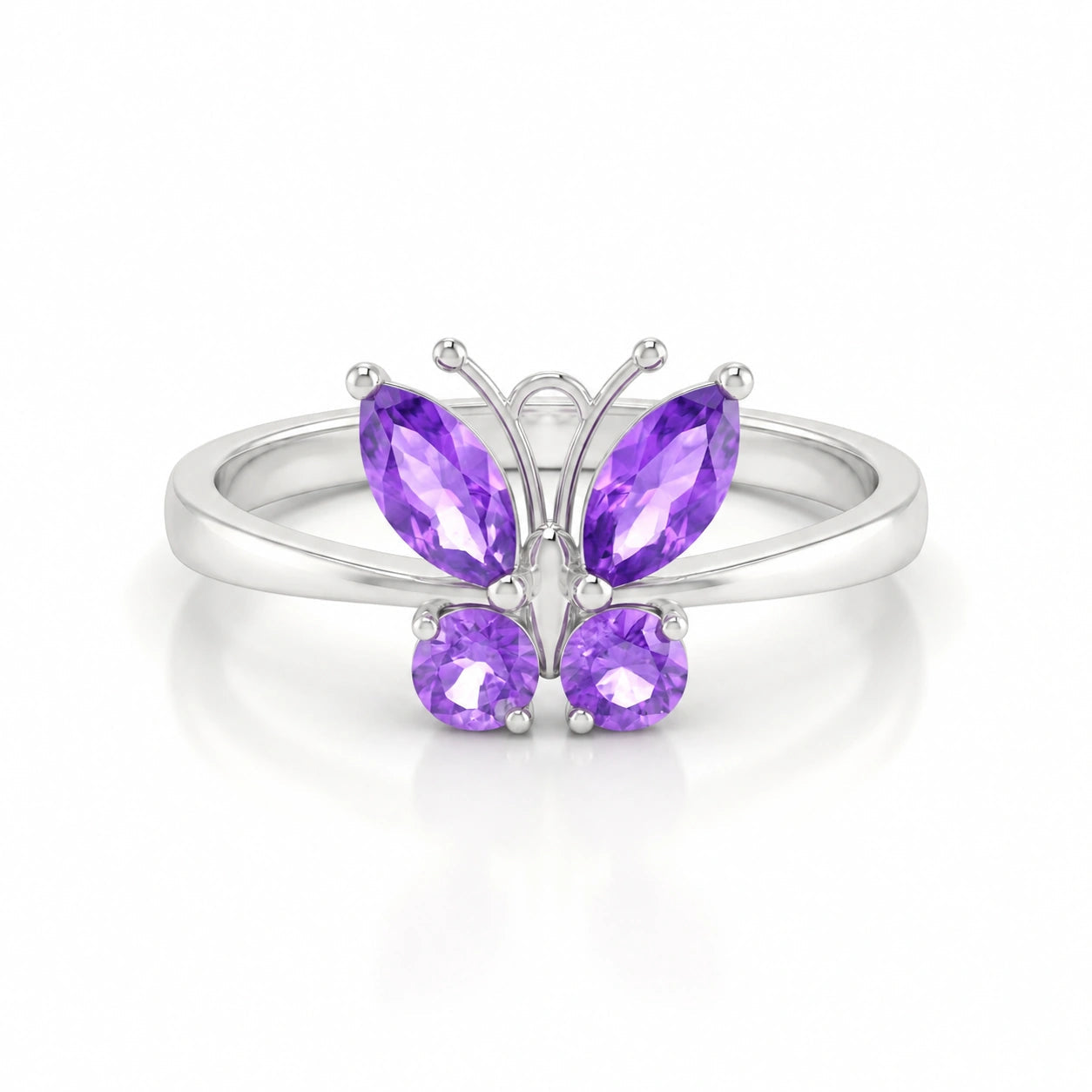 White Gold Amethyst — Zenaide