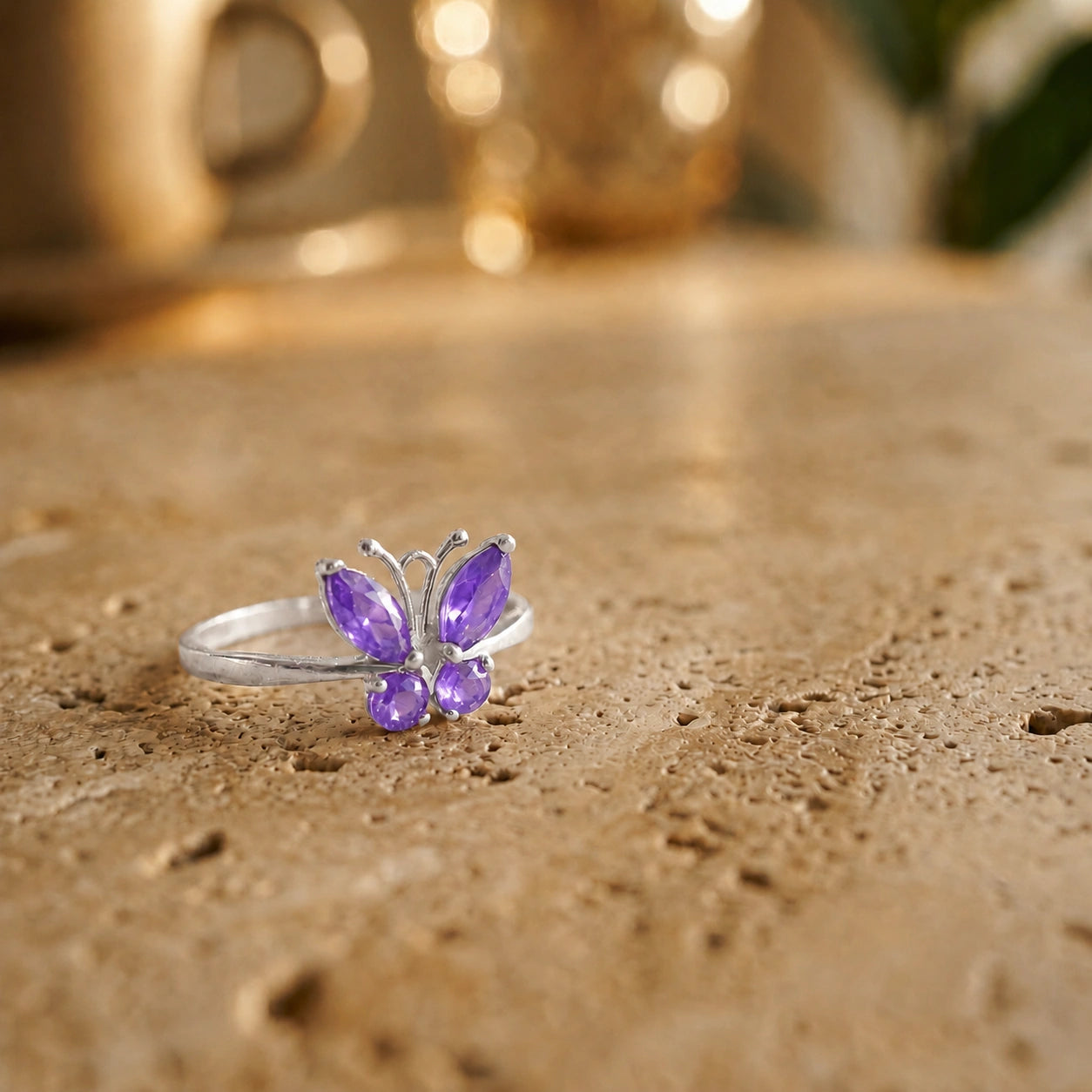 White Gold Amethyst — Zenaide
