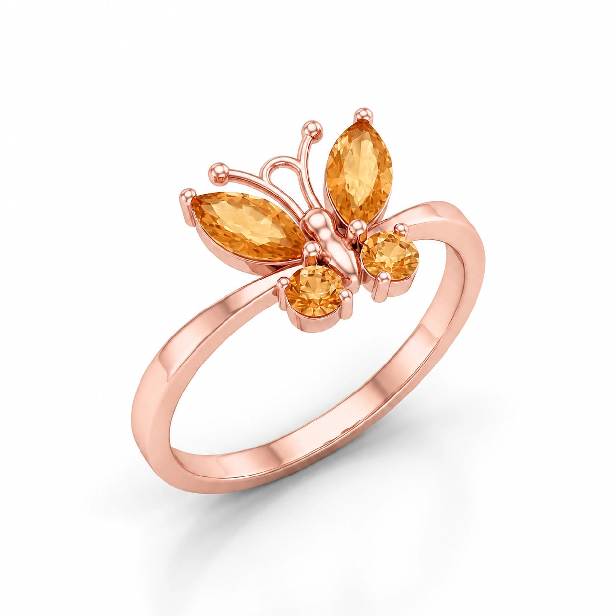 Rose Gold Citrine — Zenaide