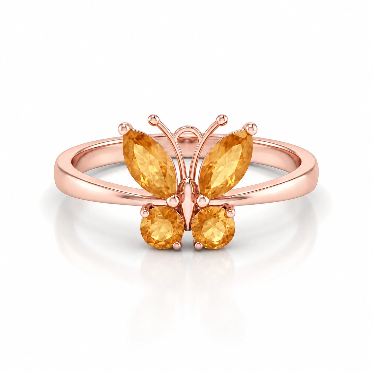Rose Gold Citrine — Zenaide