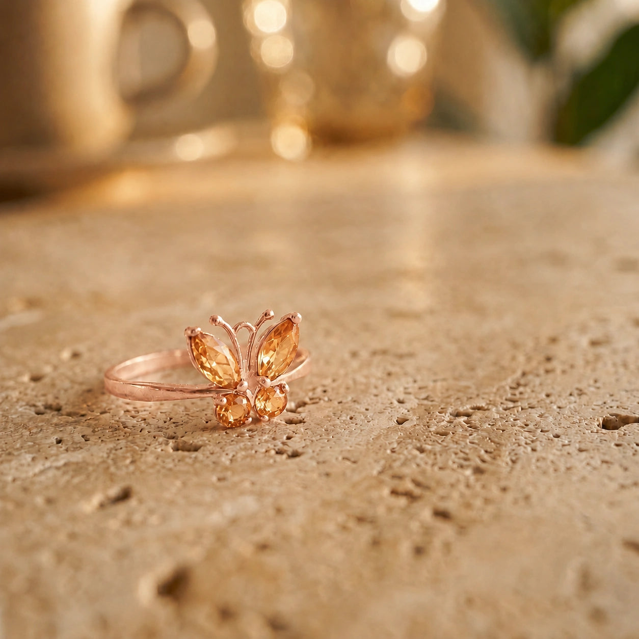 Rose Gold Citrine — Zenaide