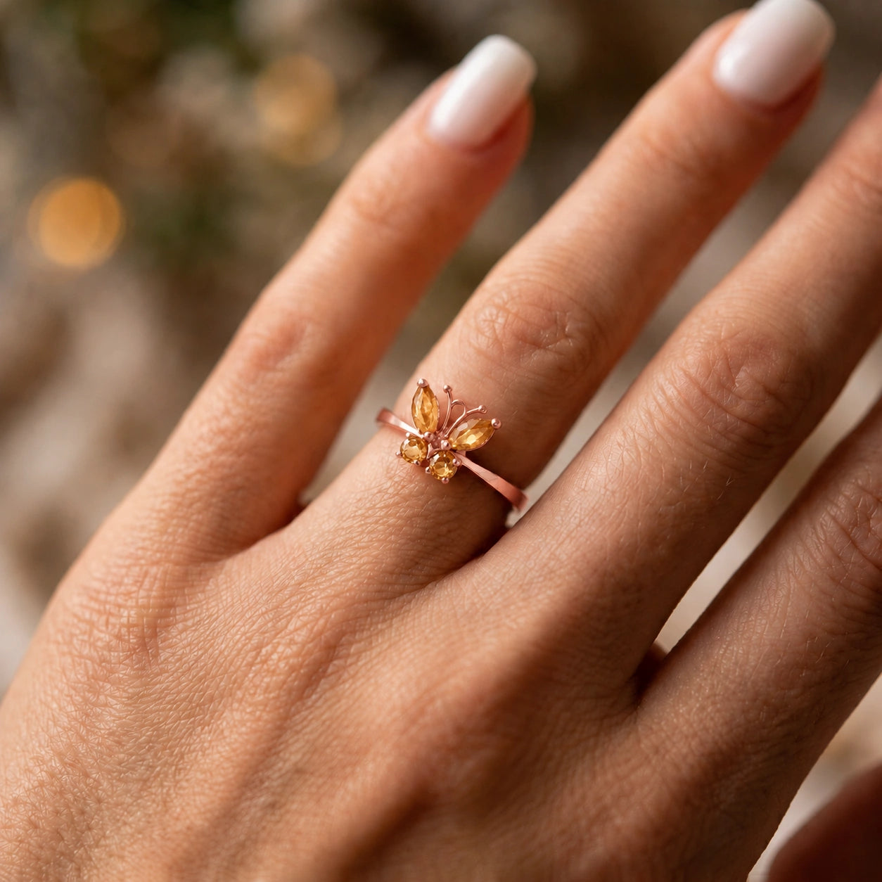 Rose Gold Citrine — Zenaide
