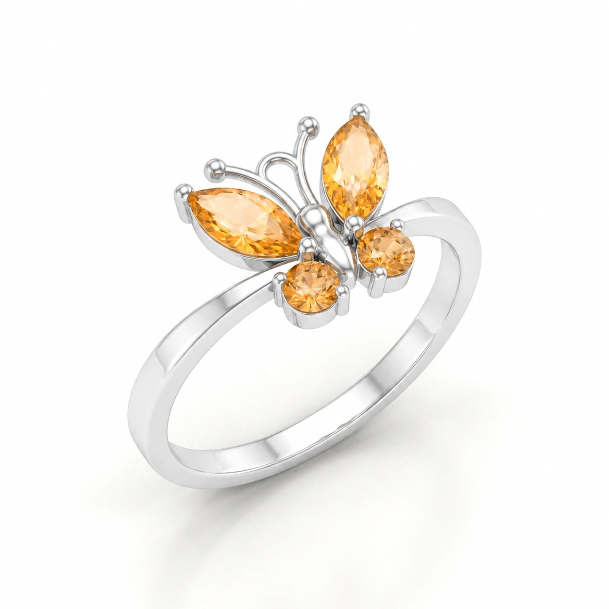 White Gold Citrine — Zenaide