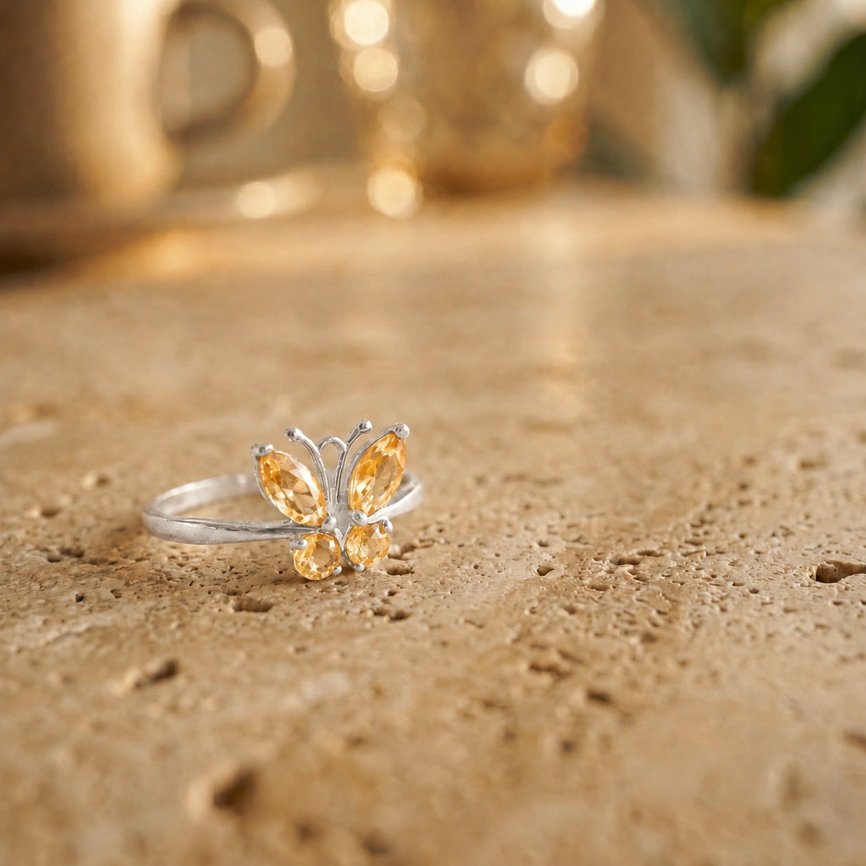 White Gold Citrine — Zenaide