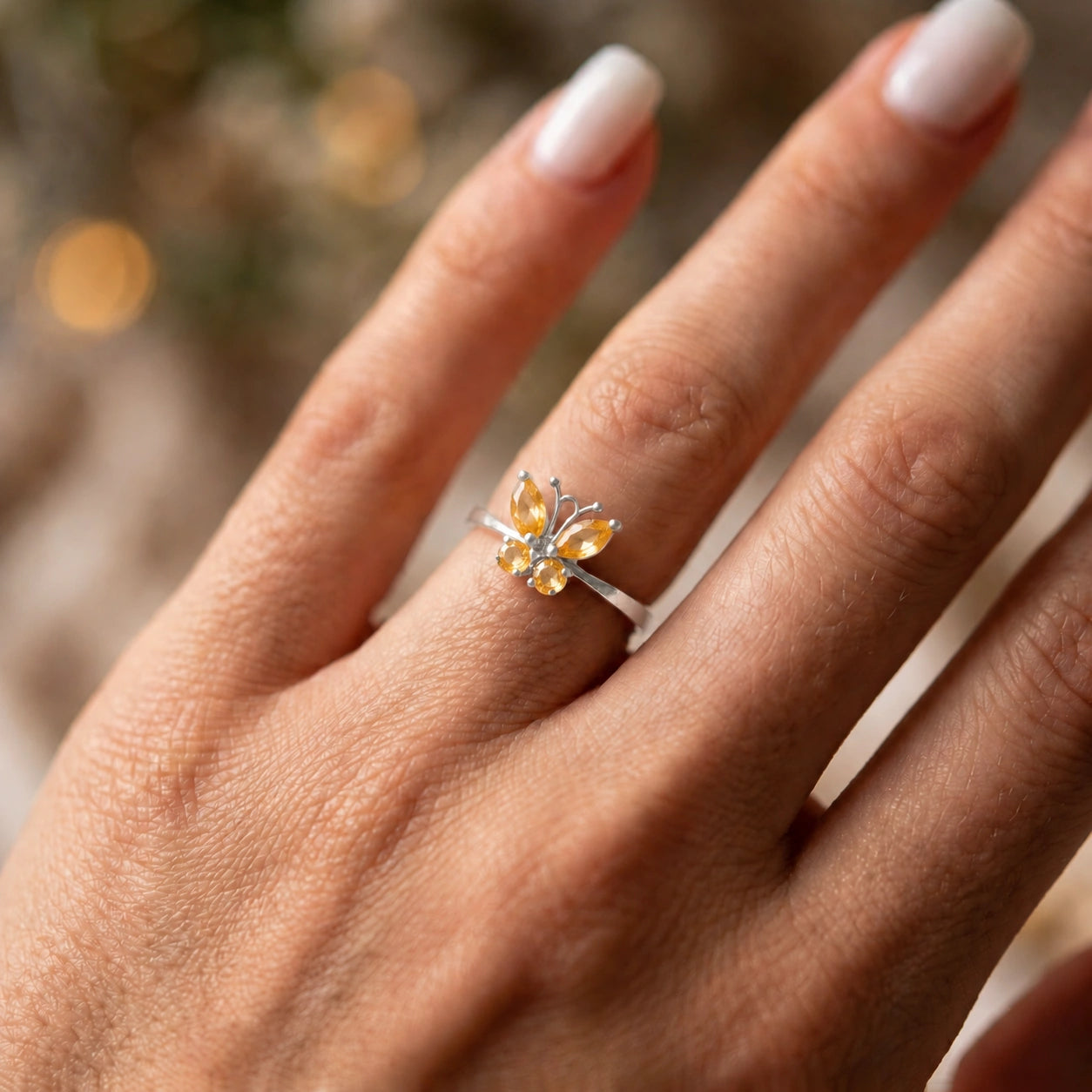 White Gold Citrine — Zenaide