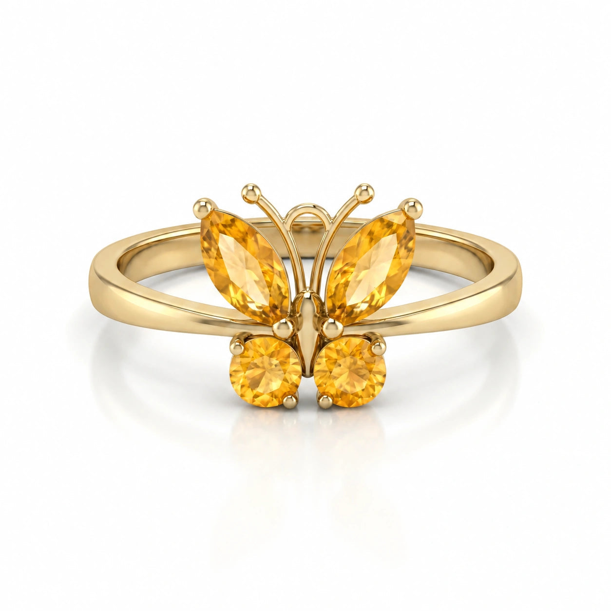 Yellow Gold Citrine — Zenaide