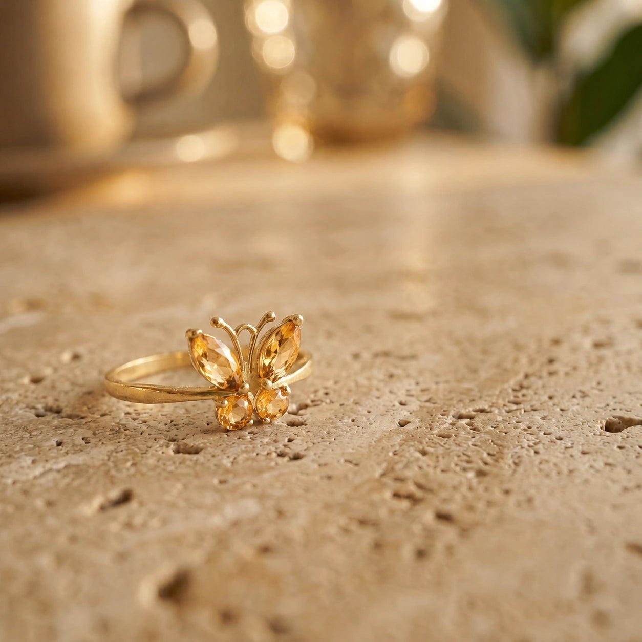 Yellow Gold Citrine — Zenaide