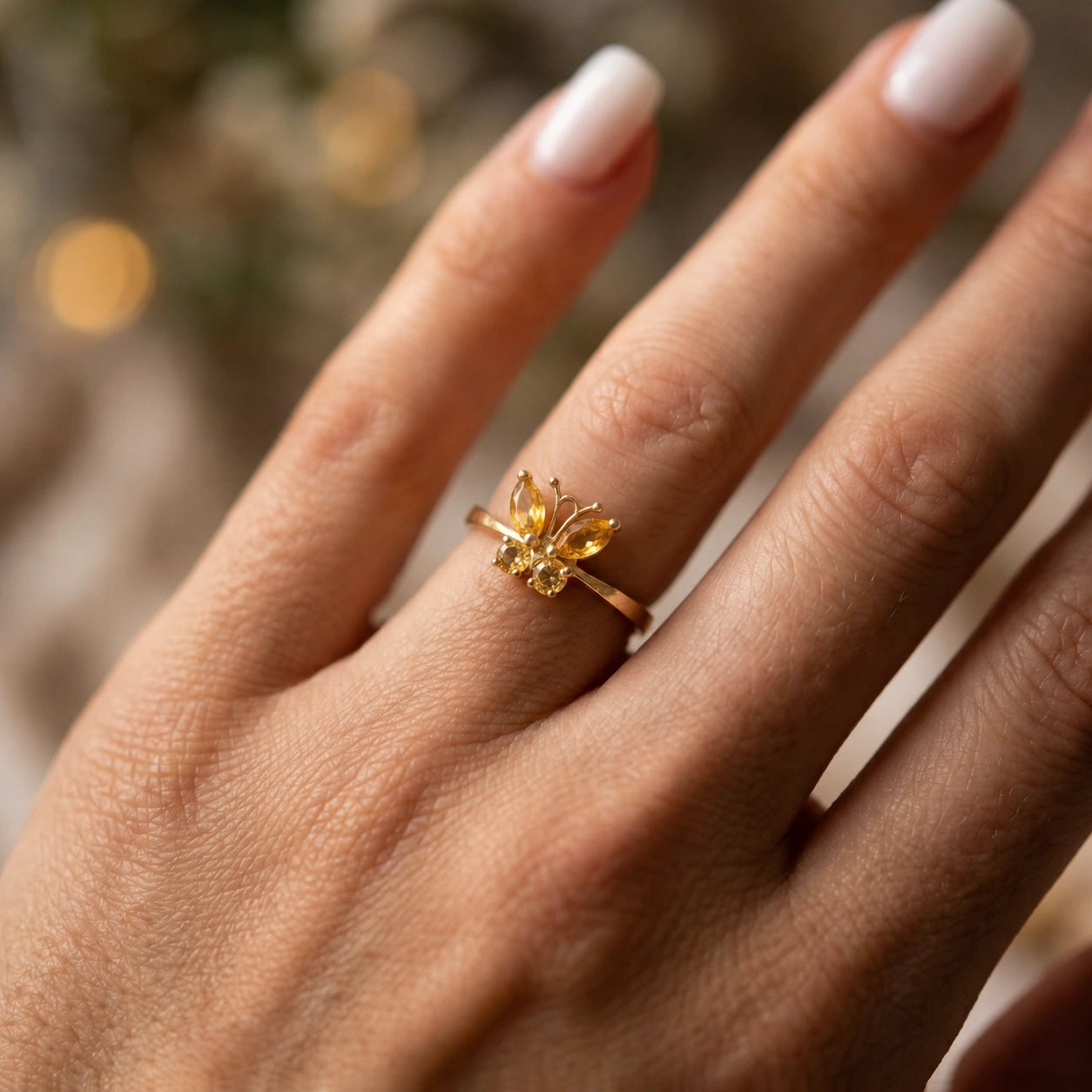 Yellow Gold Citrine — Zenaide