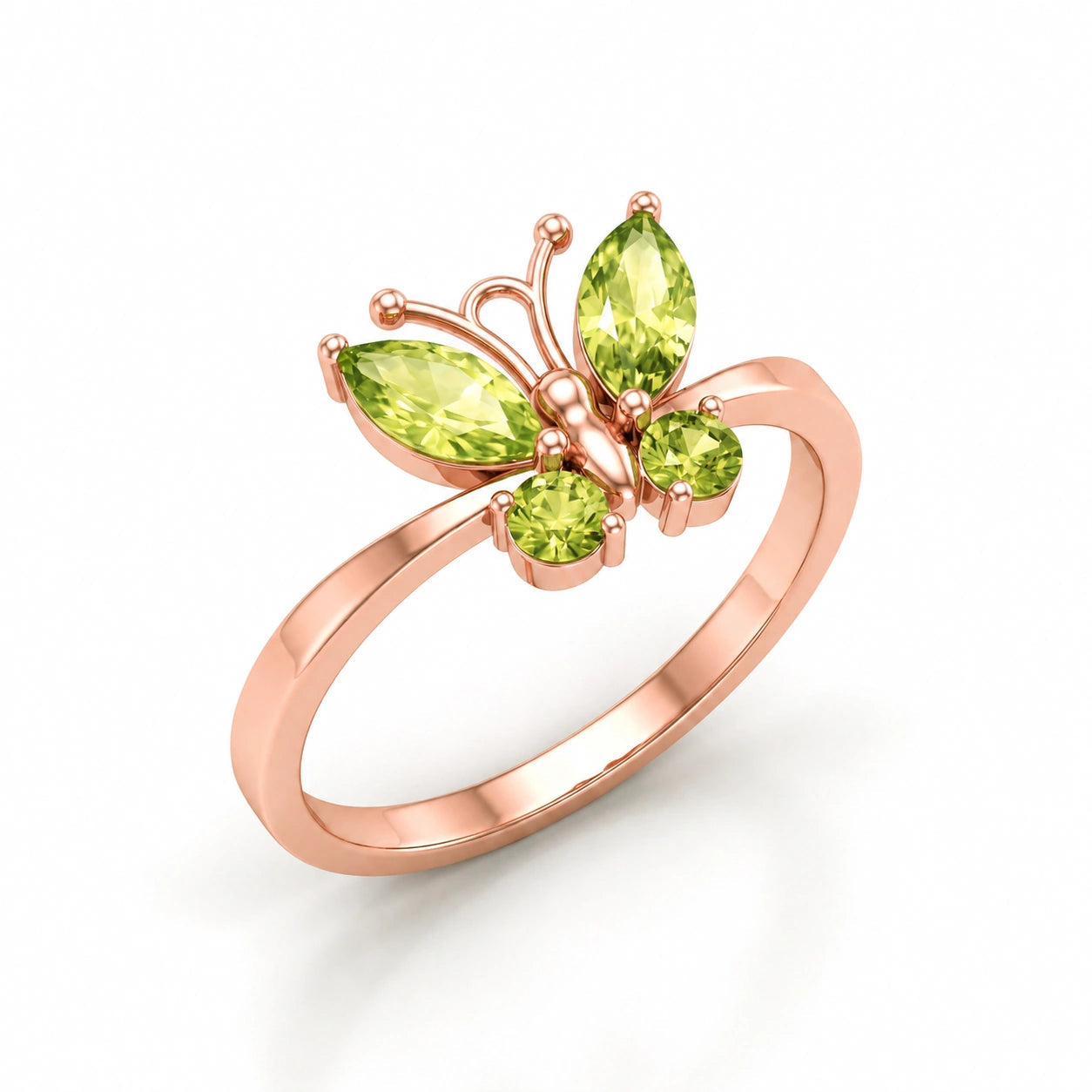 Rose Gold Peridot — Zenaide