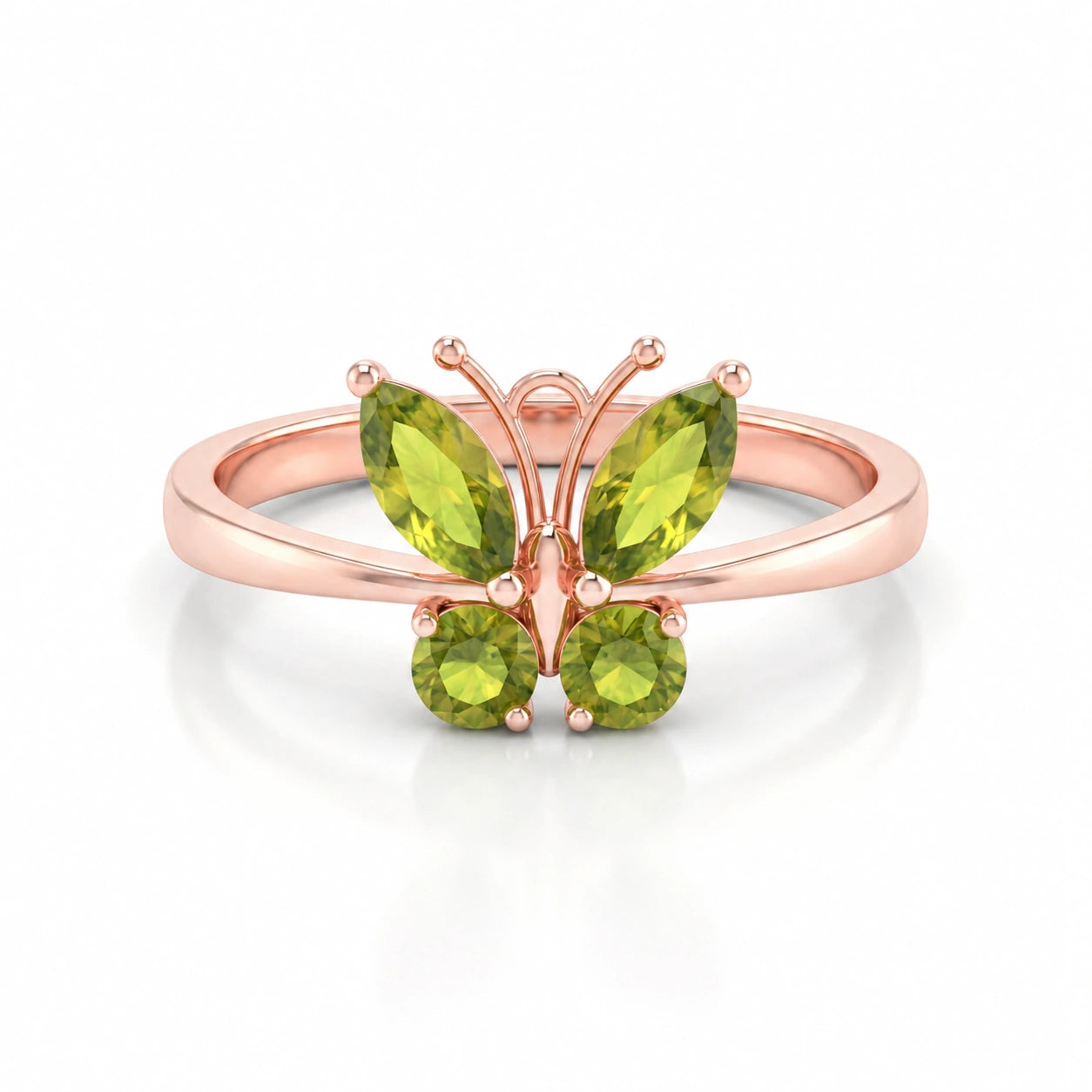 Rose Gold Peridot — Zenaide