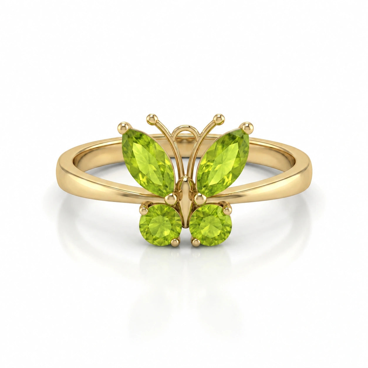 Yellow Gold Peridot — Zenaide
