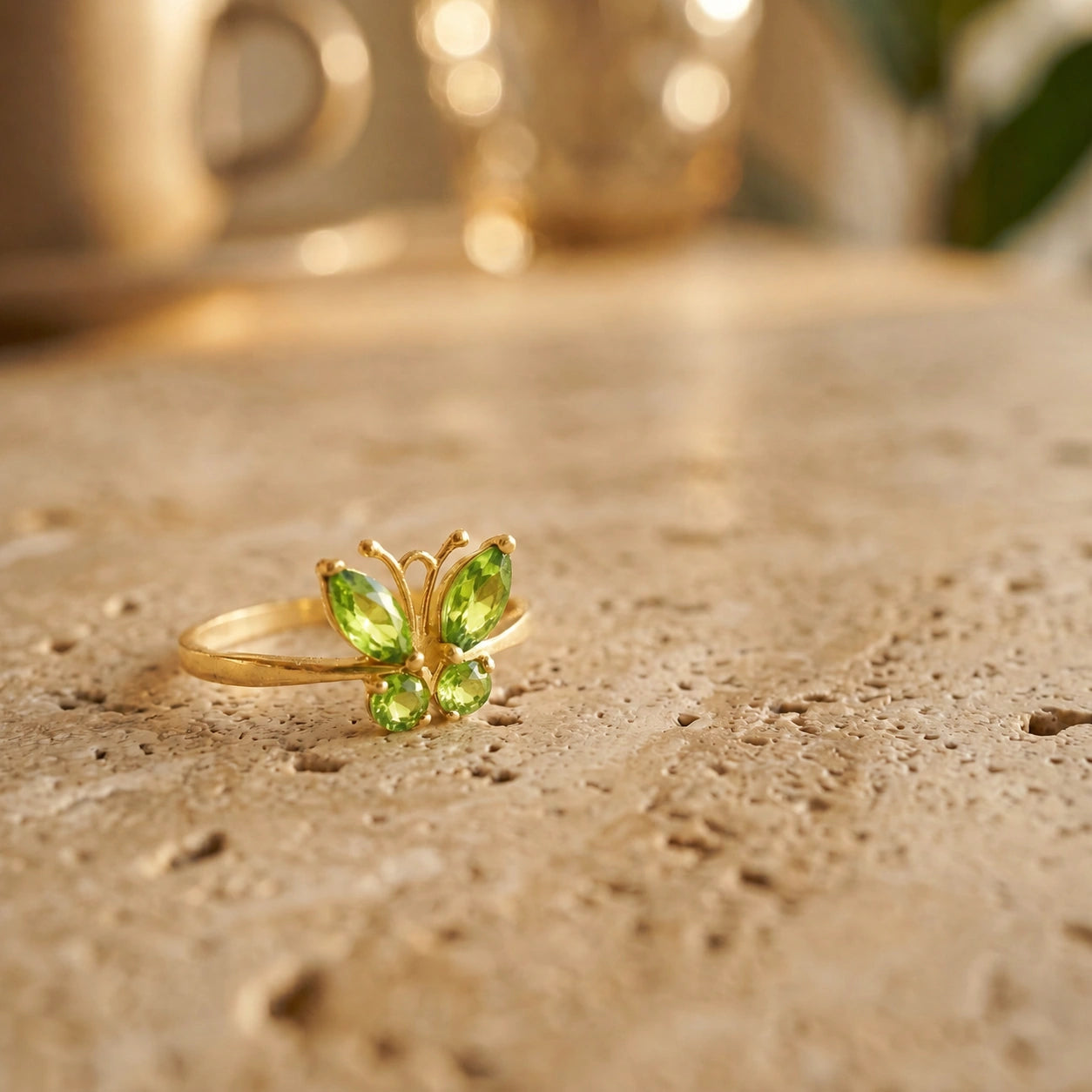 Yellow Gold Peridot — Zenaide