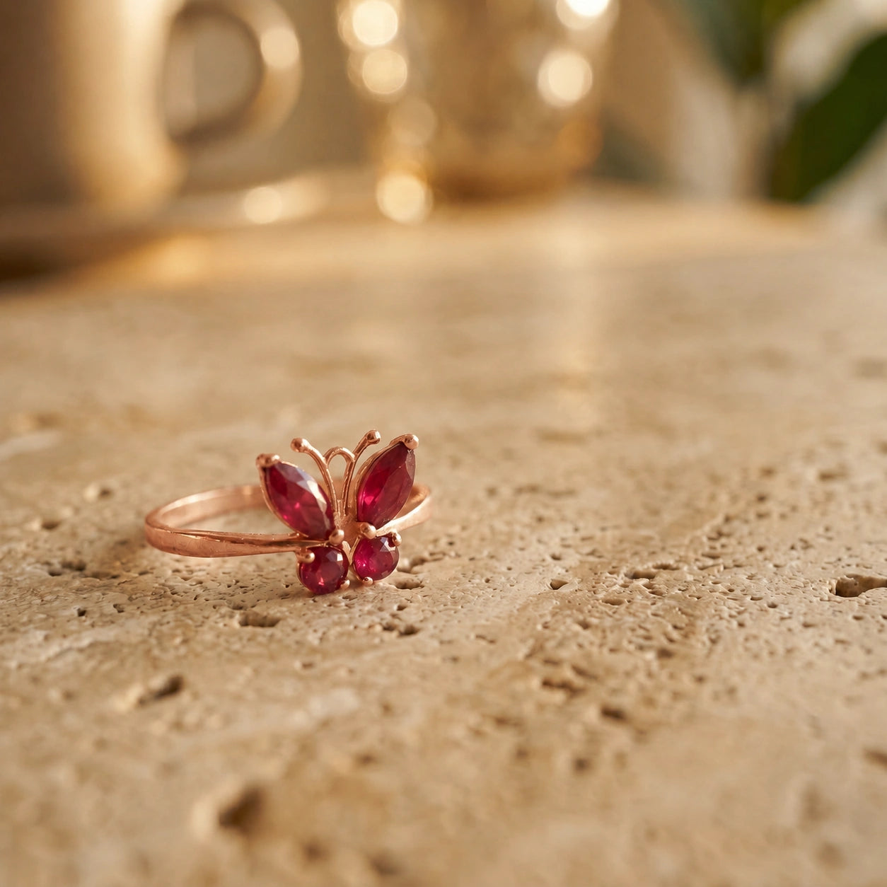 Rose Gold Ruby — Zenaide
