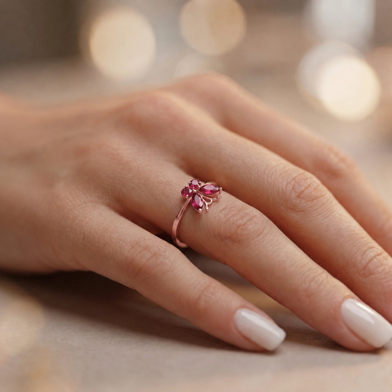 Rose Gold Ruby — Zenaide