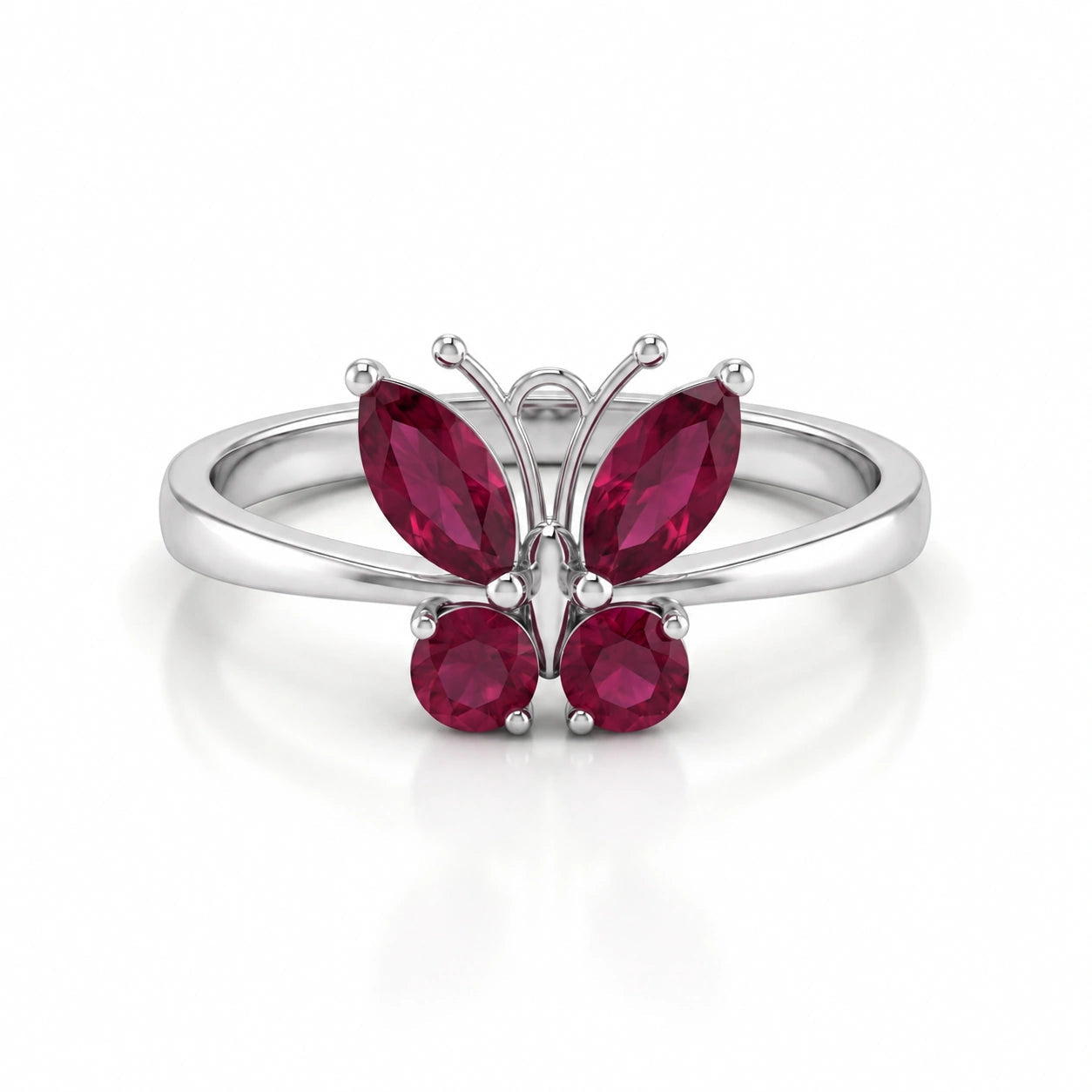 White Gold Ruby — Zenaide