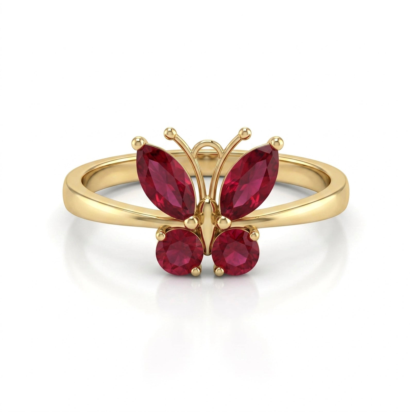 Yellow Gold Ruby — Zenaide