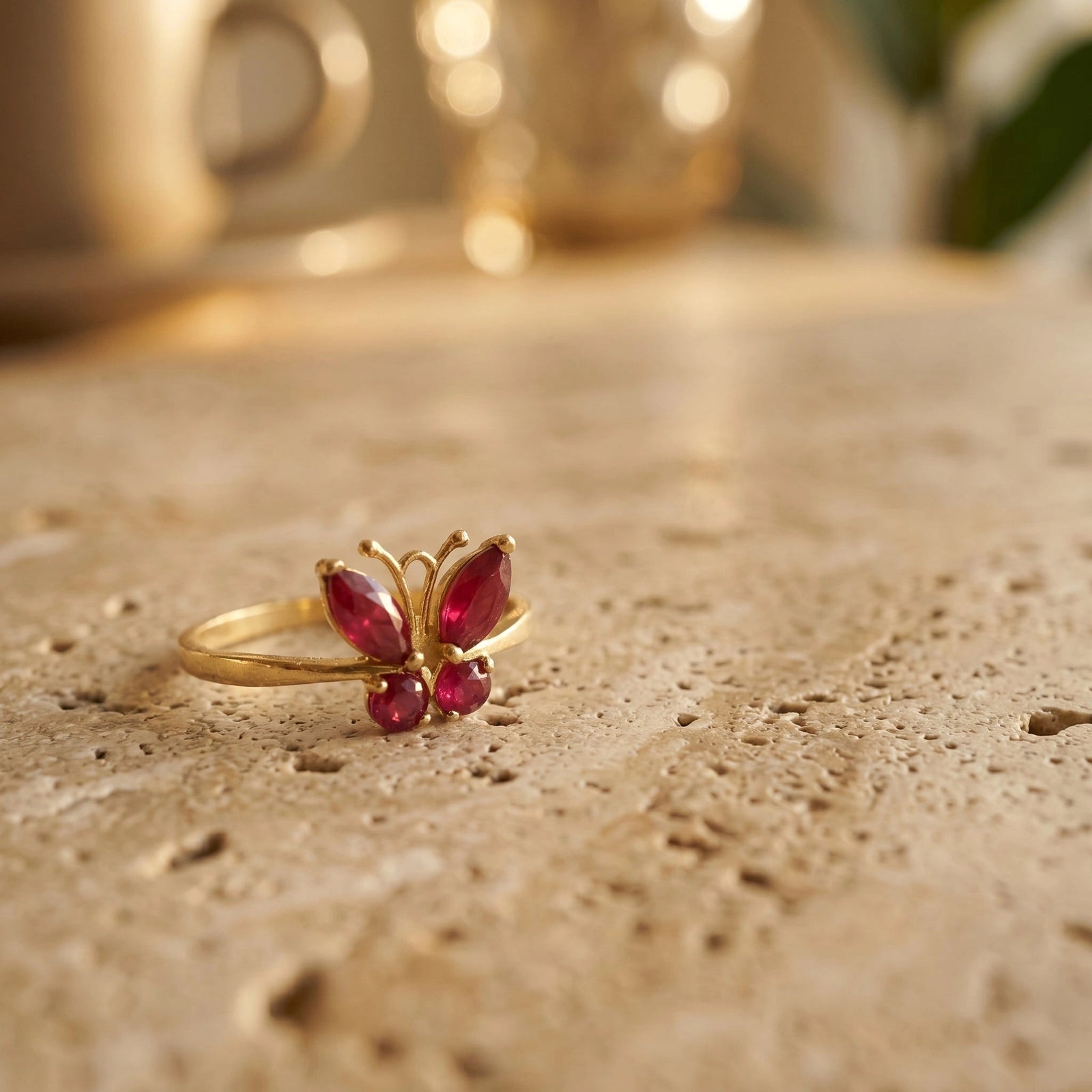 Yellow Gold Ruby — Zenaide