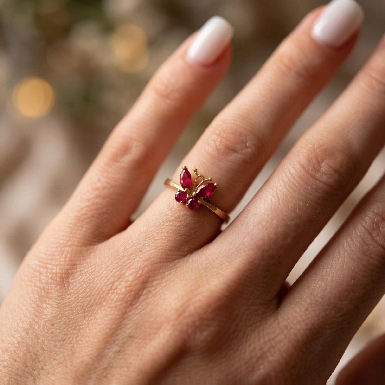 Yellow Gold Ruby — Zenaide