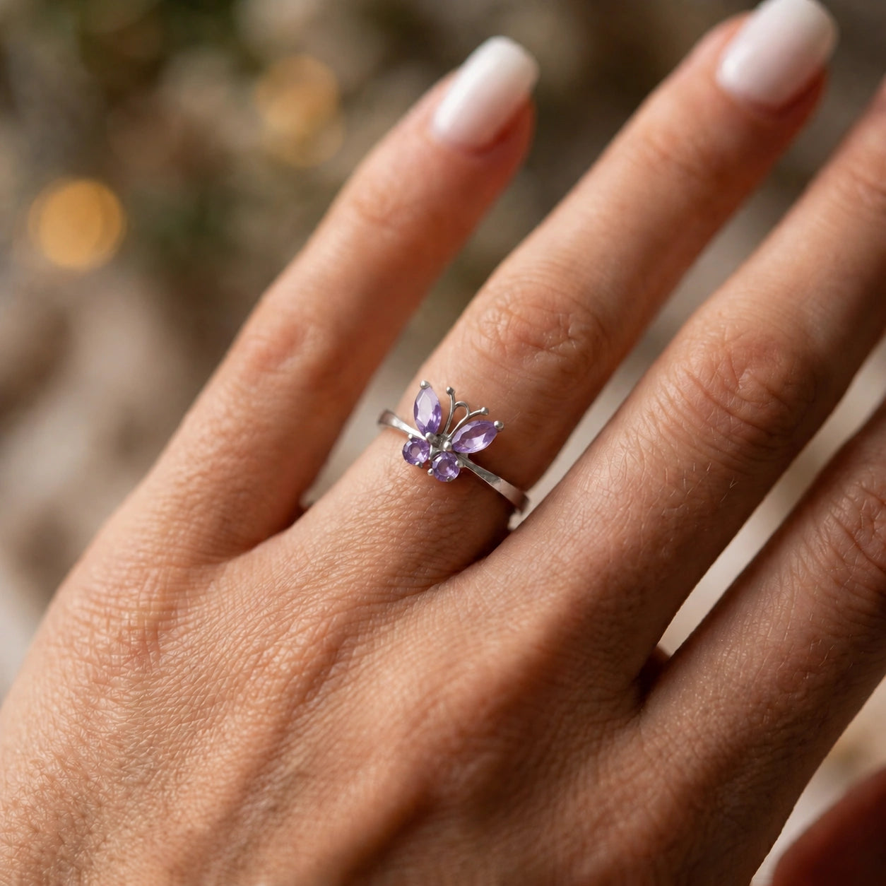 White Gold Tanzanite — Zenaide