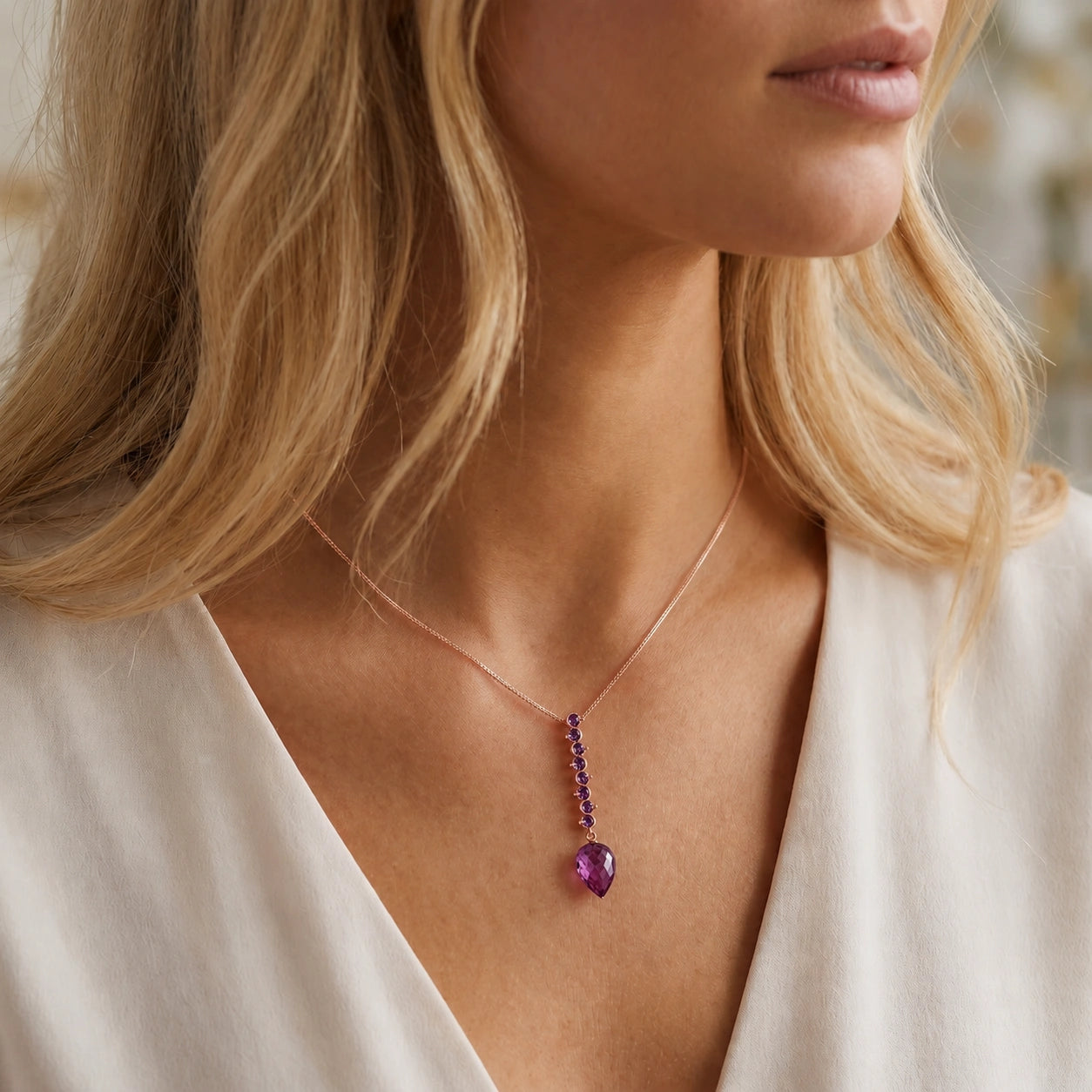 Rose Gold Amethyst — Zenobia
