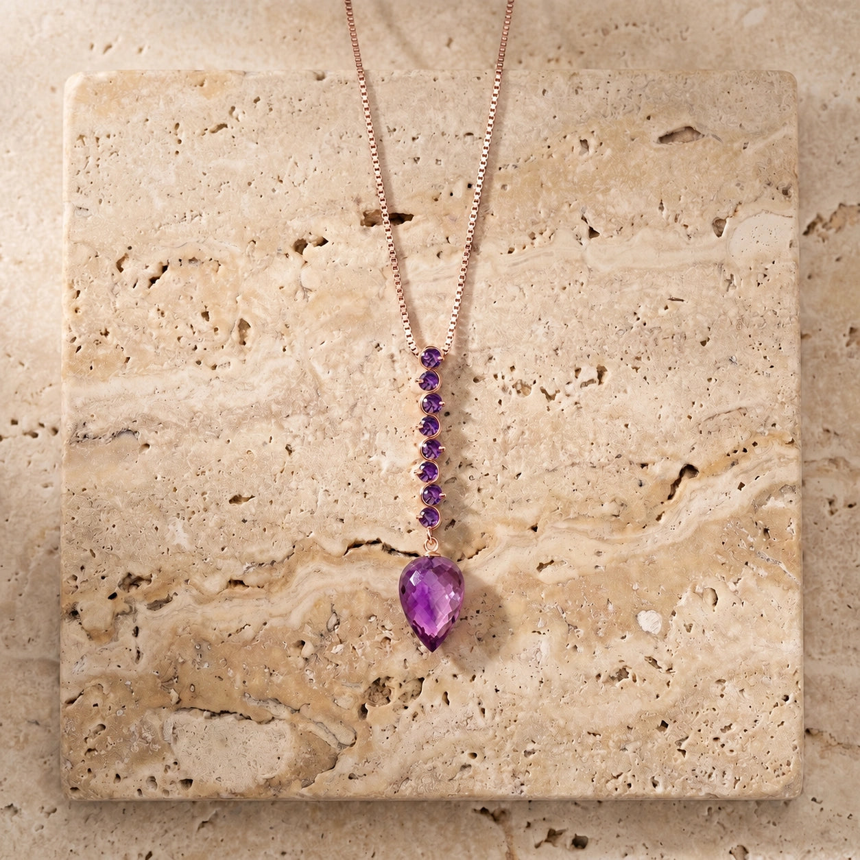 Rose Gold Amethyst — Zenobia