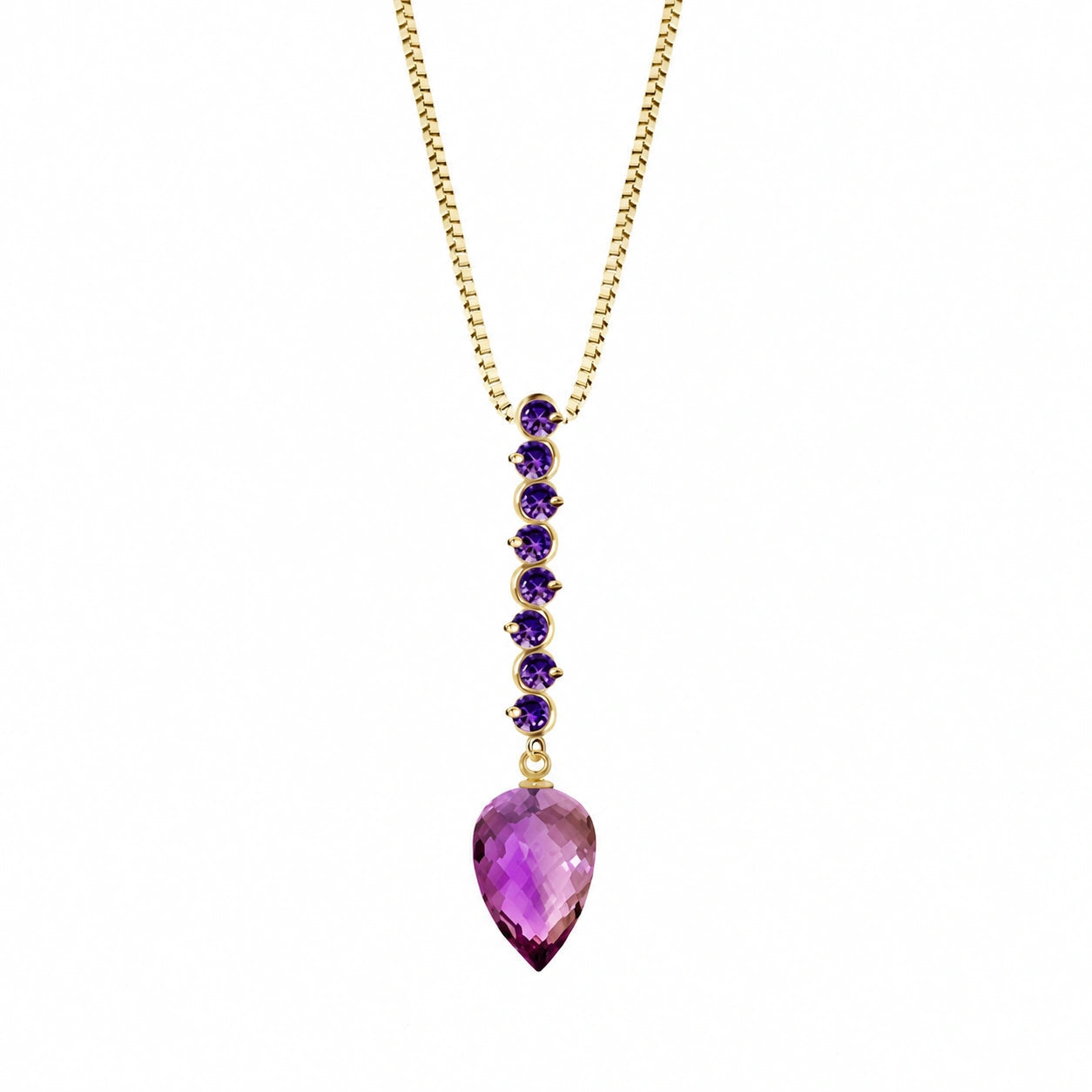 Yellow Gold Amethyst — Zenobia