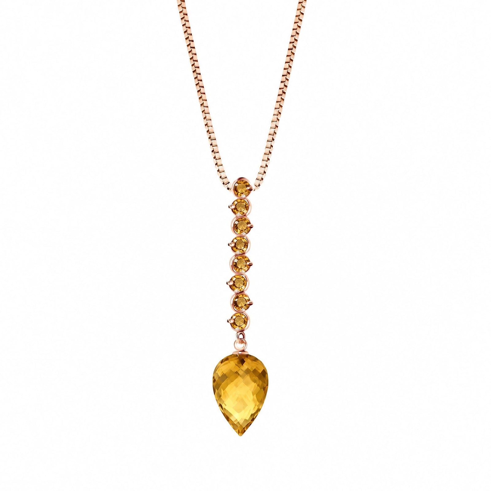 Rose Gold Citrine — Zenobia