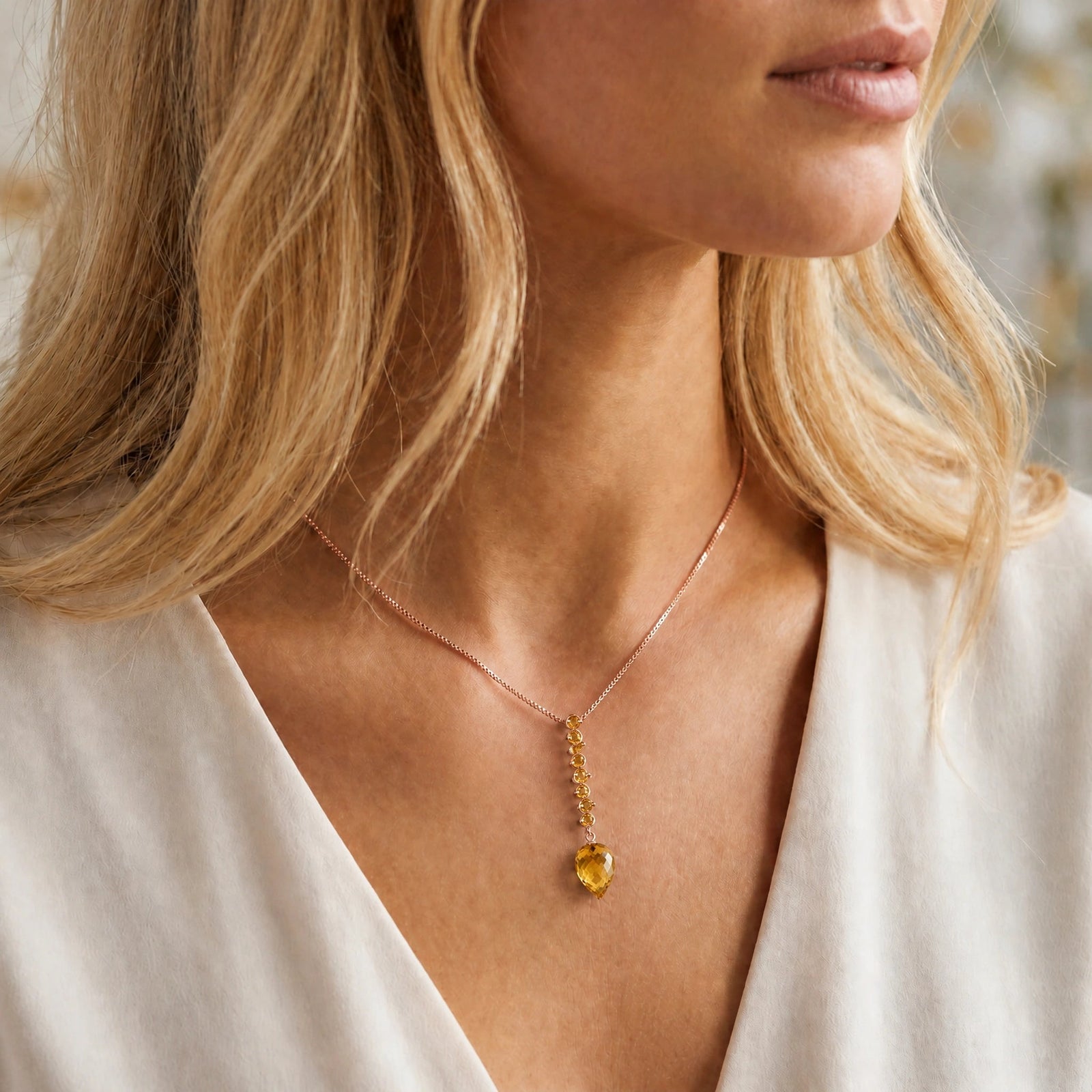Rose Gold Citrine — Zenobia