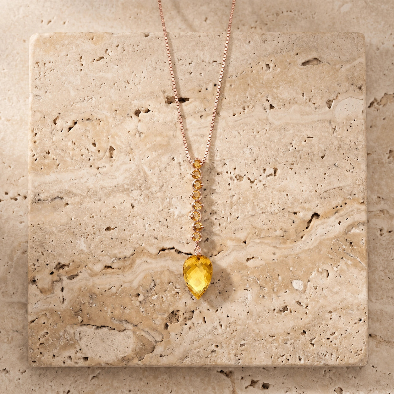 Rose Gold Citrine — Zenobia