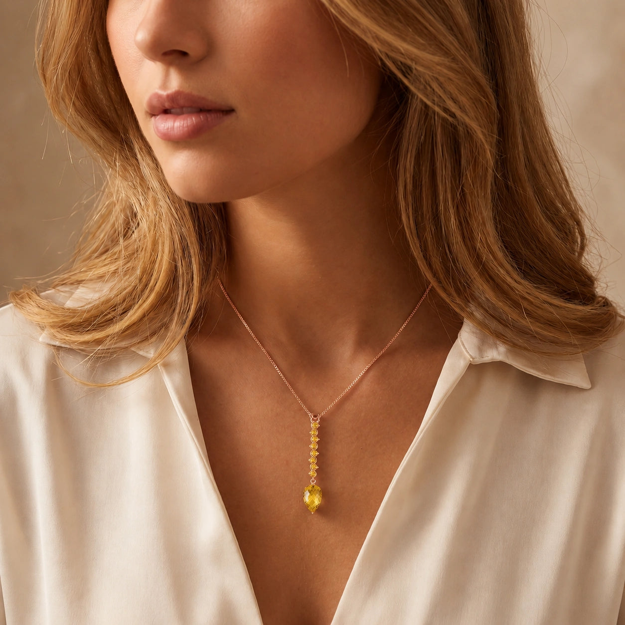 Rose Gold Citrine — Zenobia