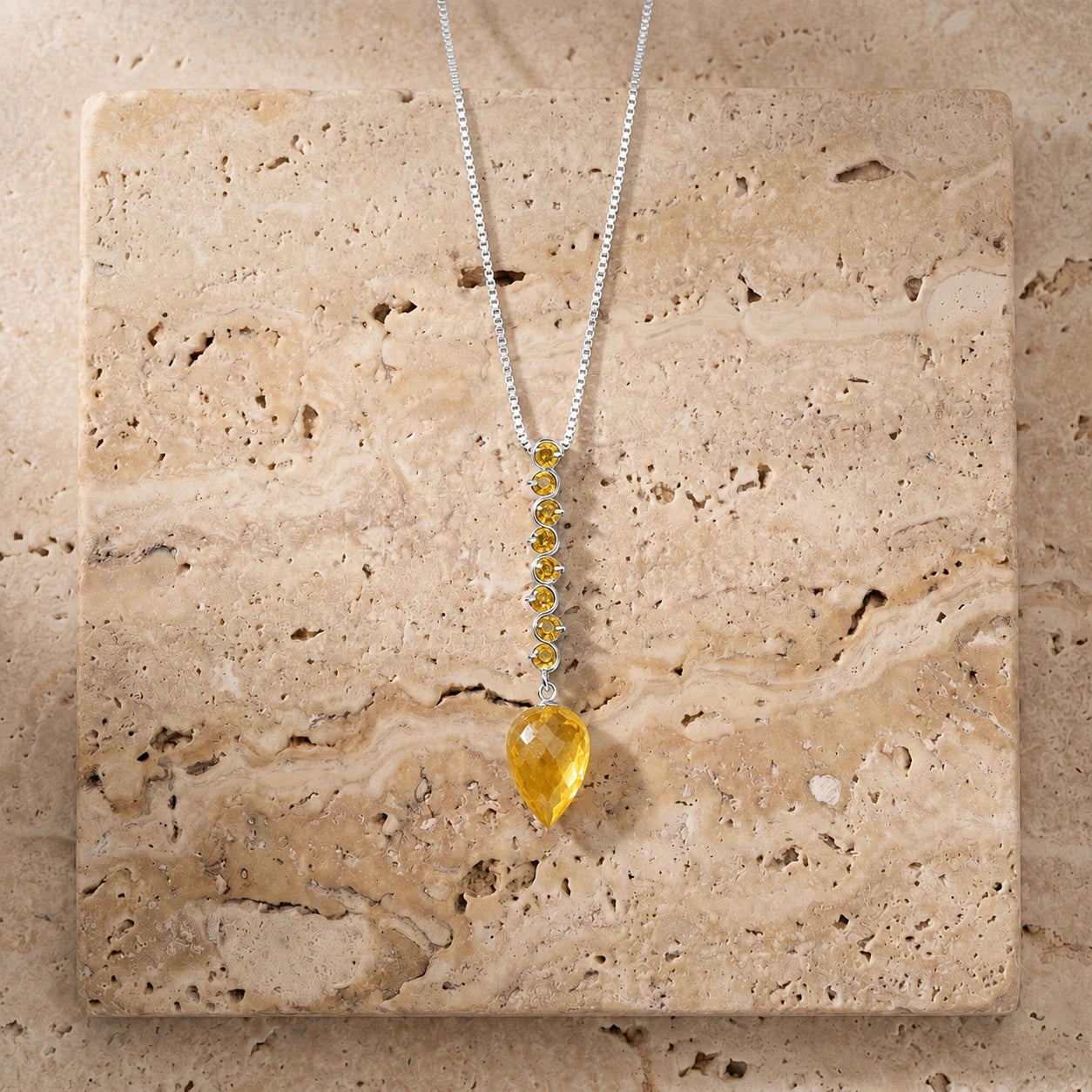White Gold Citrine — Zenobia