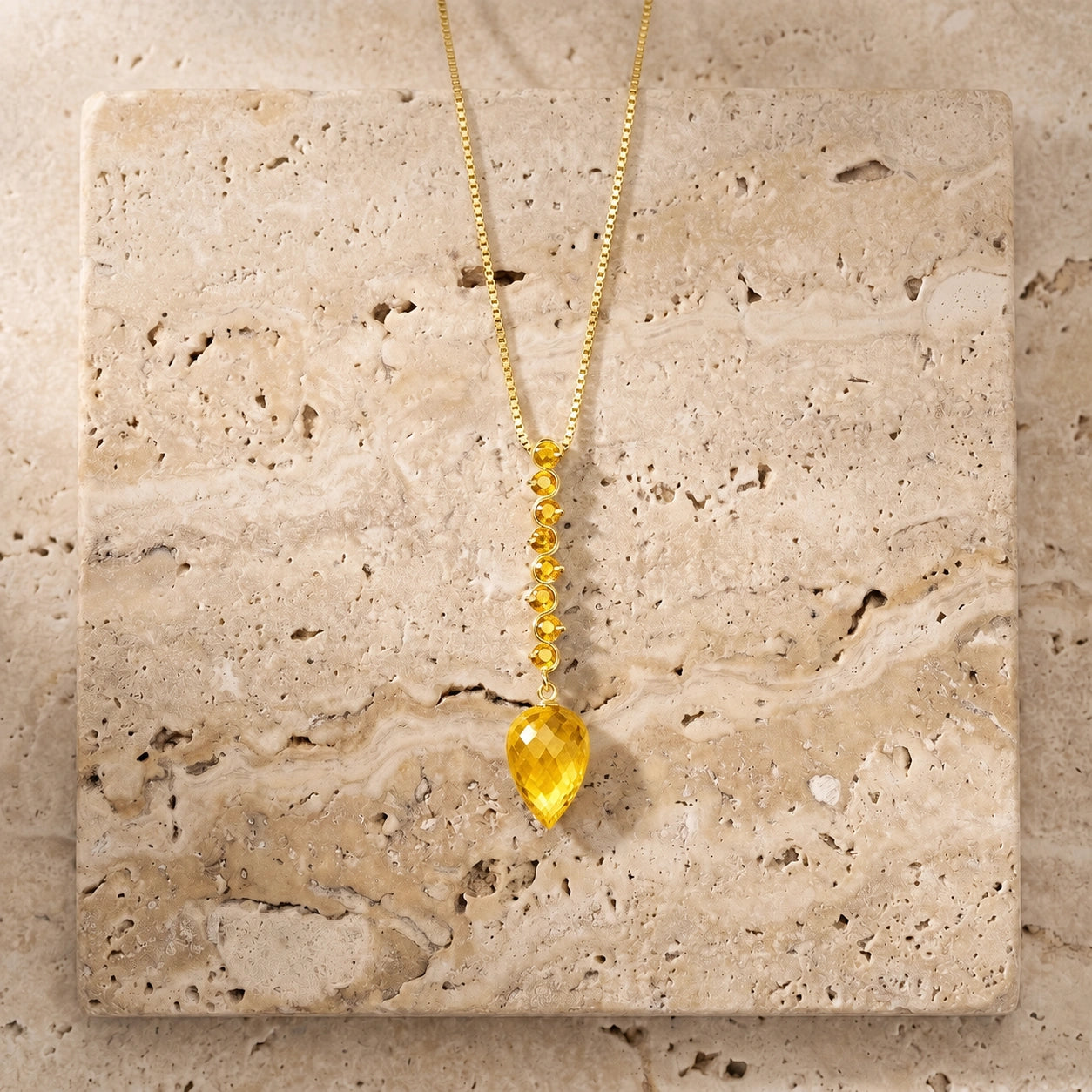 Yellow Gold Citrine — Zenobia
